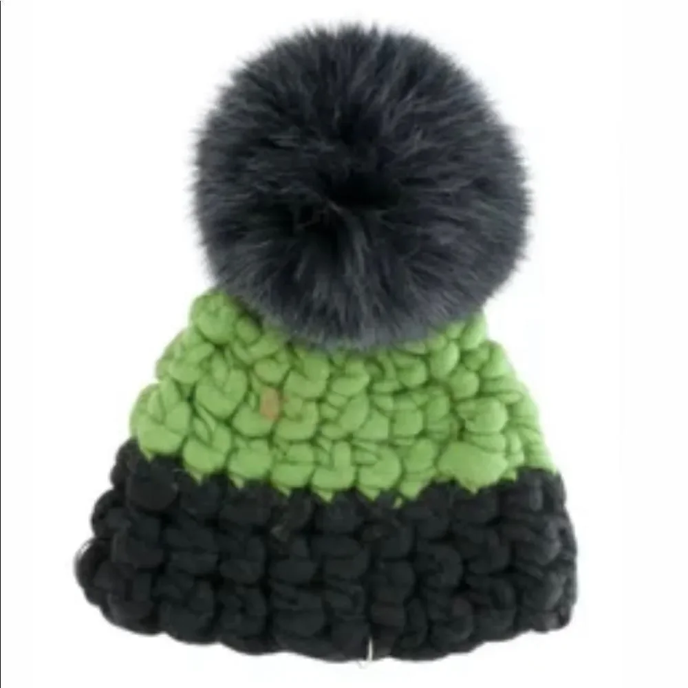 Mischa Lampert Merino Wool Handspun Beanie.